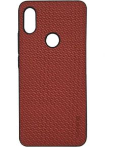 Evelatus Samsung  Galaxy A6 2018 TPU case 1 with metal plate (possible to use with magnet car holder) Red