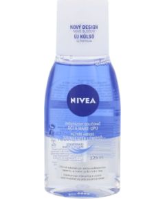 Nivea Double Effect Eye Make-up Remover 125ml W / Eye Makeup Remover