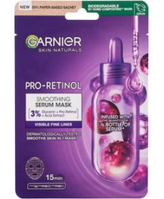 Garnier Skin Naturals Pro-Retinol / Smoothing Serum Mask 22g W / Face Mask