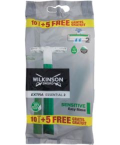 Wilkinson Sword Extra / Essential 2 Sensitive 15pc M / Razor