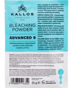 Kallos KJMN / Advanced 9 Bleaching Powder 35g W / Hair Color