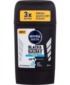 Nivea Men Invisible For Black & White / Fresh 50ml 48h M / Antiperspirant