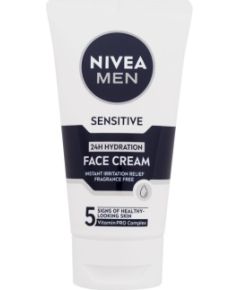 Nivea Men Sensitive / 24H Hydration Face Cream 75ml M / Day Cream