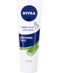 Nivea Hand Care / Soothing 75ml Aloe Vera & Jojoba Oil W / Hand Cream