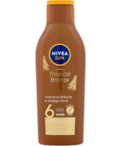 Nivea Sun / Tropical Bronze Milk 200ml SPF6 U / Sun Body Lotion