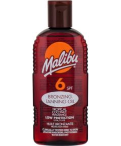 Malibu Bronzing Tanning Oil 200ml SPF6 W / Sun Body Lotion