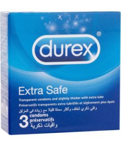 Durex Extra Safe 3pc M / Condoms