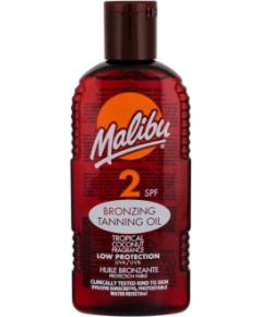 Malibu Bronzing Tanning Oil 200ml SPF2 W / Sun Body Lotion