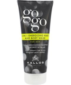 Kallos Gogo / 2 in 1 Energizing Hair And Body Wash 200ml M / Shower Gel