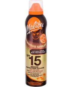 Malibu Continuous Spray 175ml SPF15 U / Sun Body Lotion