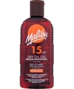 Malibu Dry Oil Gel 200ml SPF15 U / Sun Body Lotion