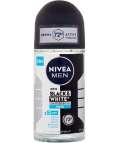 Nivea Men Invisible For Black & White / Fresh 50ml 72h M / Antiperspirant