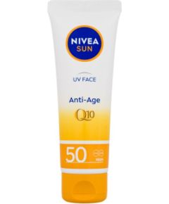 Nivea Sun UV Face / Q10 Anti-Age 50ml SPF50 W / Face Sun Care