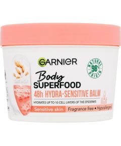 Garnier Body Superfood / 48h Hydra-Sensitive Balm 380ml Oat Milk + Prebiotics W / Body Balm