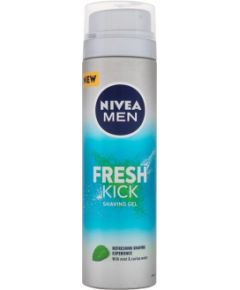 Nivea Men Fresh Kick / Shaving Gel 200ml M / Shaving Gel