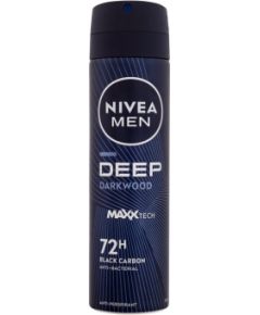 Nivea Men Deep / Black Carbon 150ml 72H M / Antiperspirant