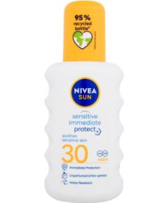 Nivea Sun / Sensitive Immediate Protect+ 200ml SPF30 U / Sun Body Lotion