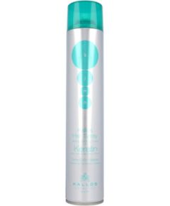 Kallos Hair Spray Extra Strong Hold With Keratin 750ml W / Hair Spray