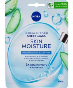 Nivea Skin Moisture / Serum Infused Sheet Mask 1pc W / Face Mask