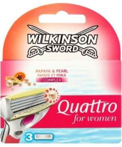 Wilkinson  Quattro For Women Papaya & Pearl 3 szt