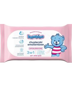 Nivea NIVEA Bambino Chusteczki emolientowe 3w1 hipoalergiczne 1 x 57 szt