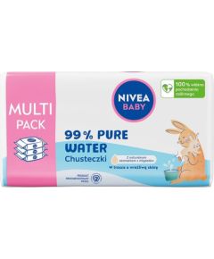 Nivea Nivea Baby chusteczki biodegradowalne 99% Pure Water 3x57szt