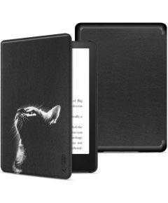 Tech-Protect e-reader case SmartCase Kindle Paperwhite VI/Colorsoft/Signature Edition, black cat