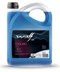 Wolf RADIATOR COOLANT -36oC 5L dzesēšanas skidrums zils G11 IAT