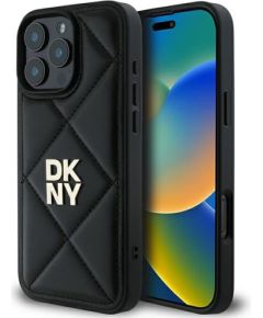 DKNY Quilted Stack Logo Защитный Чехол для Apple iPhone 16 Pro