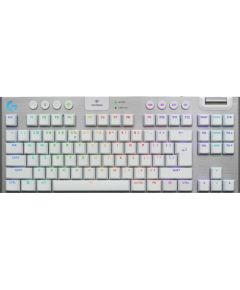 Keyboard Logitech G915 X LightSpeed TKL Tactile US (W), white