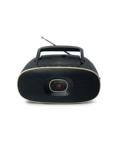 Boombox Muse CD, black/gold