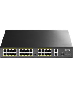 Cudy FS1026PS1 network switch Unmanaged Gigabit Ethernet (10/100/1000) Power over Ethernet (PoE) Black