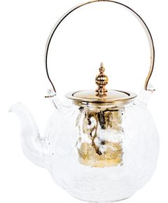 Teapot MANON 1L with a sieve, golden