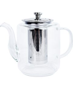 Teapot MANON 1L with a sieve, silver