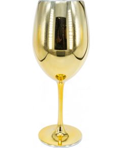 Wine goblet ROYAL NEW H22,8cm, golden