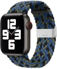 iLike Apple  Watch 38/40/41mm Braided Fabric Strap Blue