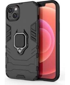 Hurtel -  Ring Armor case for iPhone 14 Plus armored cover magnetic holder ring black