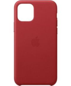 Apple -  iPhone 11 Pro Leather Case Red