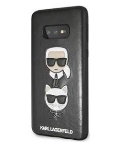 Karl Lagerfeld Samsung  Galaxy S10e Karl and Choupette Hard Case Black