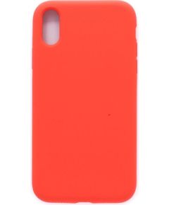 Evelatus Apple  iPhone XS Premium Soft Touch Silicone Case Red