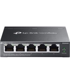 TP-Link Omada ES205G Managed Gigabit Ethernet (10/100/1000) Power over Ethernet (PoE) Black