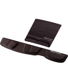 MOUSE PAD WRIST SUPPORT/BLACK 9181201 FELLOWES