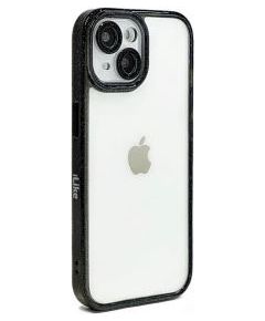 iLike Apple  iPhone 15 Pro Max STARS LENS ACRYLIC COVER Black