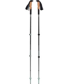 Black Diamond trekking poles Pursuit Shock M/L, fitness device (grey/green, 1 pair, 125-140 cm)