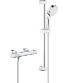 Grohe dušas termostats Grohtherm 800 Cosmo ar dušas komplektu 600 mm, hroms