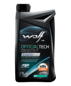 Wolf OFFICIALTECH 0W20 C6 F 1L C6-16,API SP MB 229.71