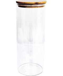 Glass jar THERON D10xH25cm with a lid