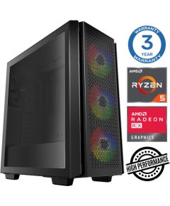 INTOP Ryzen 5 5600X 32GB 500SSD M.2 NVME RX580 8GB no-OS