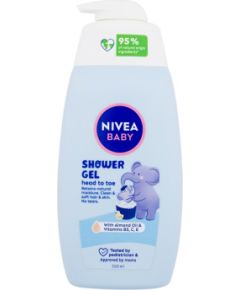 Nivea Baby / Head To Toe Shower Gel 500ml