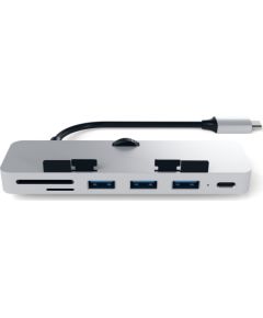 HUB USB Satechi Clamp Hub Pro 1x SD 1x USB-C 1x microSD  + 3x USB-A 3.0 (ST-TCIMHS)